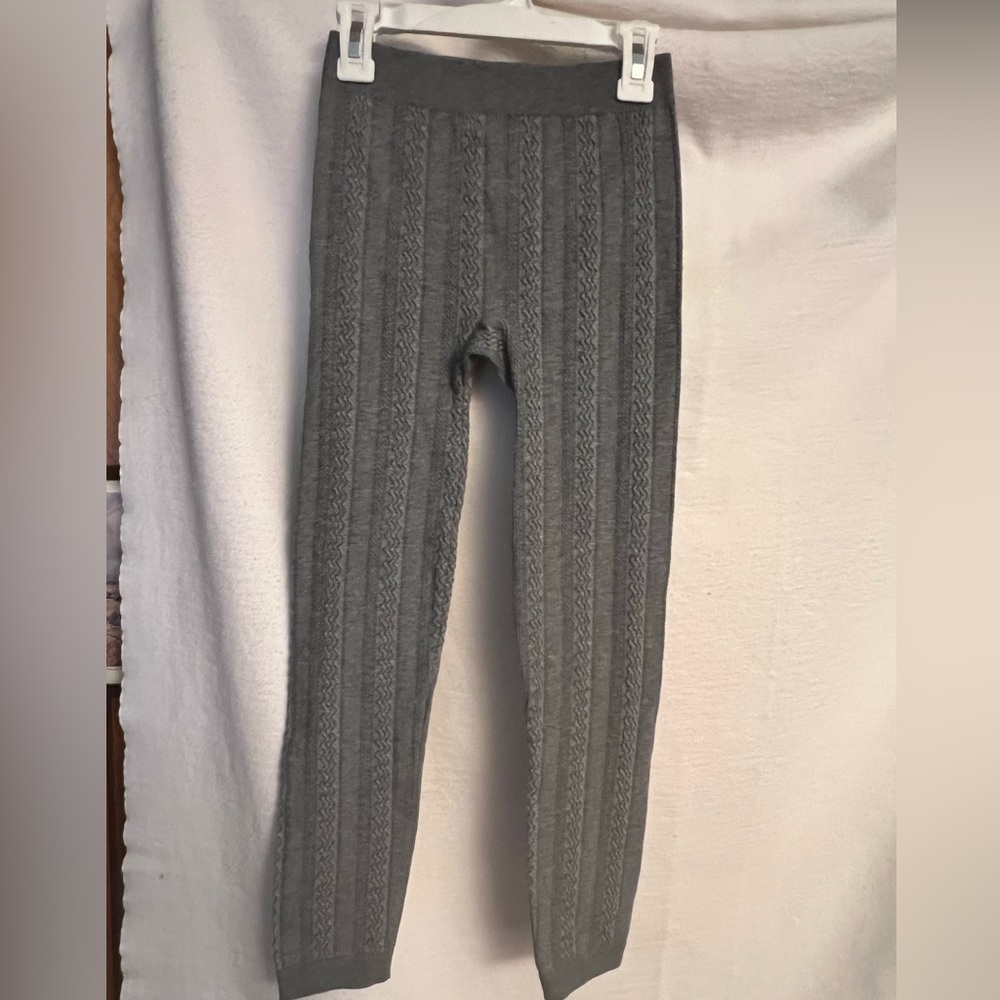 Winter leggings, girls size large 12-16